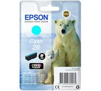 Cartucho tinta epson t261240 cyan 26 xp-600/605/700/800/ oso polar