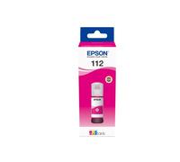 EPSON Cartuchos de Tinta Marca Modelo 112-70 ml - Magenta - Original - Recarga de Tinta - para EcoTank L11160, L15150, L15160, L6460, L6490, L6550, L6570, L6580; EcoTank Pro L15180
