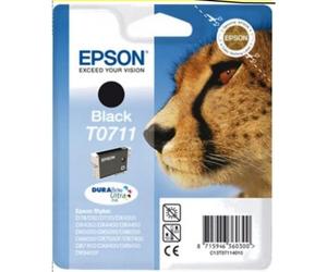 Epson cheetah singlepack black t0711 durabrite ultra ink