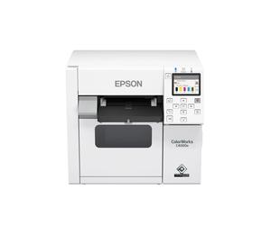 Epson ColorWorks C4000, Gloss Black Ink, Cúter, ZPLII, USB, Ethernet
