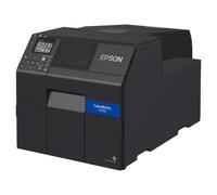 Epson ColorWorks CW-C6000Ae, matte black ink, Cúter, Disp., USB, Ethernet, negro