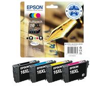 Cartucho de Tinta Original Epson nº16 XL Alta Capacidad Multipack/ Negro/ Cian/ Amarillo/ Magenta