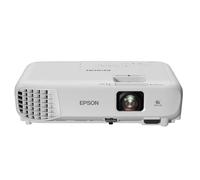 Epson EB-W06 - Proyector 3LCD (relación de contraste 16.000:1, luz blanca y en color, 3700 lúmenes, con altavoces)