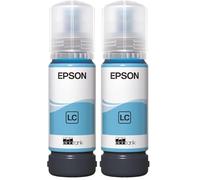 Epson EcoTank 107 Botella de Tinta Original Cyan Claro (Paquete de 2)