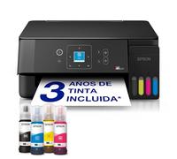 Epson EcoTank ET-2922 | para hogares dinámicos | Wi-Fi | A4 | Impresión, Copia, escaneado | Pantalla LCD | Compatible con AirPrint | Compacta | Incluye hasta 3 años de Tinta