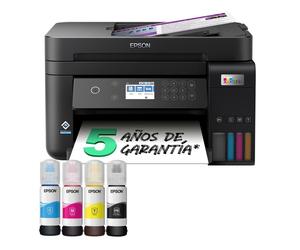 Epson EcoTank ET-3850 Multifunción Dúplex Depósito de Tinta, Wi-Fi y Hasta 3 Años de Tinta Incluida