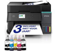 Epson EcoTank ET-3950 Impresora de Depósito de Tinta | Teletrabajo | Wi-Fi | A4 | Imprime a Doble Cara | Imprimir, Copiar, Escanear | Pantalla LCD 6,1cm | ADF 30 Hojas | Tinta Incluida para 3 Años