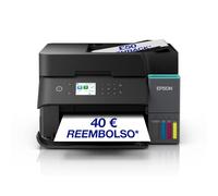 Epson EcoTank ET-3950 Impresora de Depósito de Tinta | Teletrabajo | Wi-Fi | A4 | Imprime a Doble Cara | Imprimir, Copiar, Escanear | Pantalla LCD 6,1cm | ADF 30 Hojas | Tinta Incluida para 3 Años