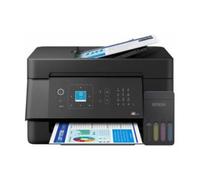 Epson EcoTank ET-4900 | Wi-Fi y Ethernet | A4 | Impresión, Copia, escaneado y fax | Pantalla LCD | Alimentador automático de Documentos de 30 páginas | Compacto | Incluye hasta 3 años de Tinta
