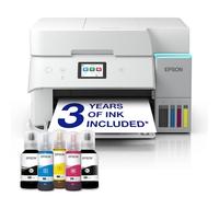 Epson EcoTank ET-4956 A4 - Impresora multifunción de depósito de Tinta Wi-Fi, con hasta 3 años de Tinta incluidos, Color Negro