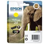 Epson elephant cartucho 24 amarillo (etiqueta rf)