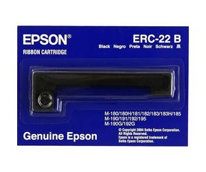 Epson ERC 22B - Cinta de impresión - 1 x negro, Ya disponible en Amazon Dash Replenishment