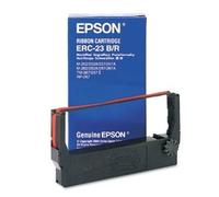 Epson ERC-23B/R cinta entintada negra / roja (original)