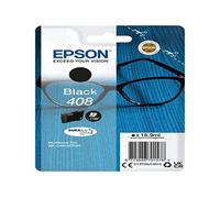 Epson Genuine Ink Singlepack Black 408 DURABrite Ultra Black Standard Capacity