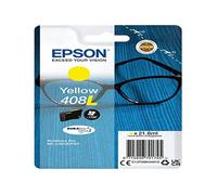 Epson Genuine Ink Singlepack High Yield Yellow 408 XL DURABrite Ultra Yellow XL