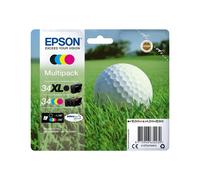 Epson Golf ball C13T34794010 cartucho de tinta 1 pieza(s) Original Alto rendimiento (XL) Negro, Cian, Magenta, Amarillo