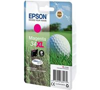 Epson golf ball singlepack magenta 34xl durabrite ultra ink