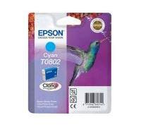 Epson - Hummingbird Cartucho T0802 Cian (Etiqueta RF)