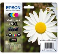 Epson Juego Original 18XL Claria Home Ink Cartuchos Tinta 4 Colores