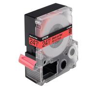 Epson LC-6RBP9 cinta negro sobre rojo pastel 24 mm (original)