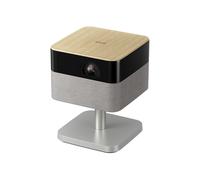 Epson Lifestudio Flex EF-72 Roble Proyector Inteligente portátil, Sound by Bose, Google TV, 4K Pro-UHD, Soporte Ajustable, Uso Interior/Exterior, garantía de 5 años*