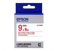 Epson LK-3WRN Cinta rojo sobre blanco 9mm (C53S653008)