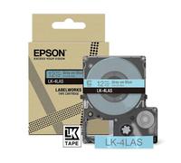 Epson LK-4LAS cinta gris sobre azul 12 mm (original)