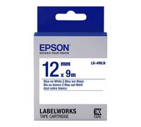 Epson LK-4WLN cinta azul sobre blanco 12 mm (original)