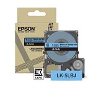 Epson LK-5LBJ cinta mate negro sobre azul 18mm