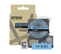 Epson LK-5LBJ cinta mate negro sobre azul 18mm