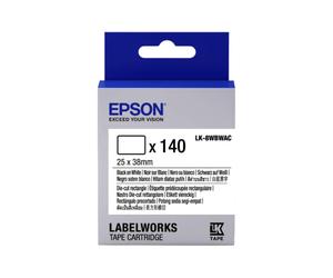 EPSON LK-8WBWAC NEGRO/ BLANCO ETIQUETAS PARA LABELWORKS LW-Z900FK