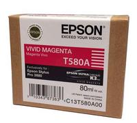 Epson T580A Cartucho de tinta magenta (vivid) Original C13T580A00