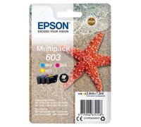INK-JET EPSON 603 XP-2100 / 2105 / 3100 / 4100 / WF-2810 / 2830 / 2835 / 2850 MULTIPACK 3 COLORES AMARILLO