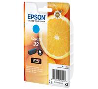 Epson - Oranges Singlepack Cyan 33 Claria Premium Ink