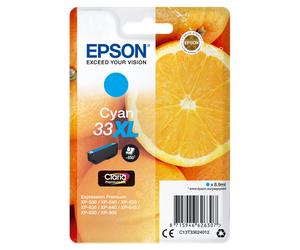 Epson oranges singlepack cyan 33xl claria premium ink