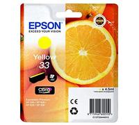 Epson oranges singlepack yellow 33 claria premium ink