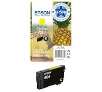 Epson Pack Individual de Cartucho de Tinta Original 604 Piña | Amarillo | 1 נ2,4 ml | Resultados óptimos