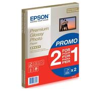Epson S042169 papel fotográfico Premium Glossy 255 g/m2 A4 (2 x 15 hojas)