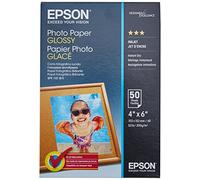 Epson Papel fotográfico brillante, 10 x 15 cm, 50 hojas (S041809)