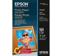 Papel fotográfico brillante de Epson (100 נ150 mm), 200 g/m², 100 hojas
