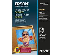 Epson Photo Paper Glossy - Papel Fotográfico, 10 x 15 cm