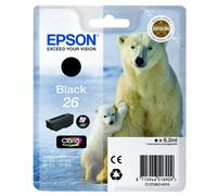 Epson - Polar bear Cartucho 26 negro - C13T26014010