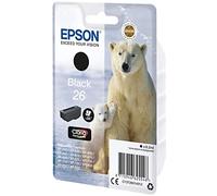 Epson polar bear cartucho 26 negro (etiqueta rf)