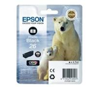 Epson polar bear cartucho 26 negro foto
