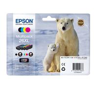 Epson Polar bear Multipack 4-colours 26XL Claria Premium Ink