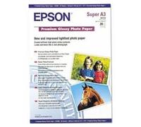 Epson Premium Glossy Photo Paper, DIN A3+, 250 g/m², 20 hojas
