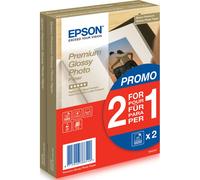 Epson Premium Glossy Photo Paper - 10x15cm - 2x 40 Hojas