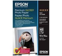 Epson Premium Glossy Photo Paper - 10x15cm - 40 Hojas