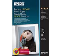 Epson Premium Glossy Photo Paper - A4 - 15 Hojas
