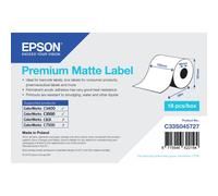 Epson - Premium Matte Label - Continuous Roll: 105mm x 35m